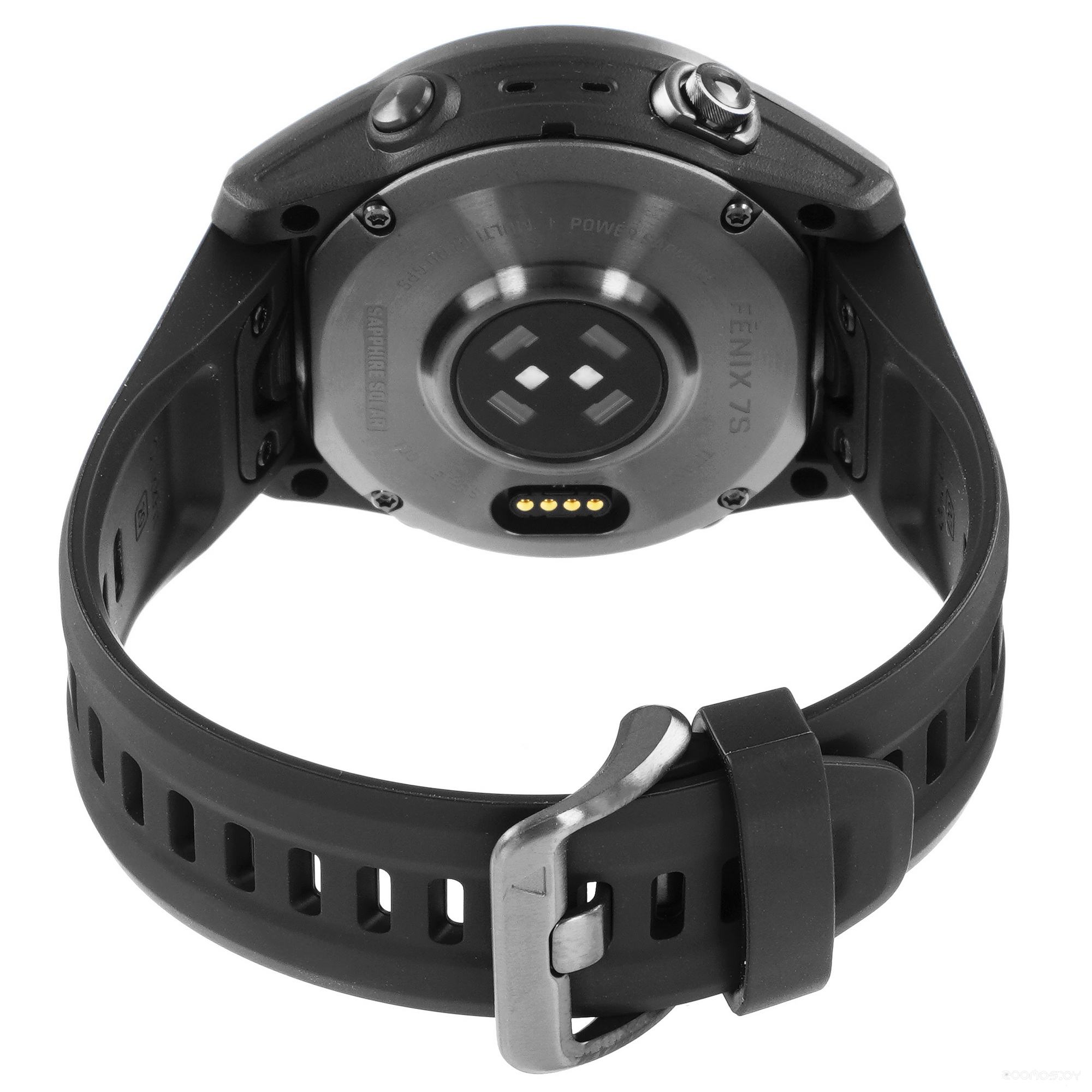 Умные часы Garmin Fenix 7S Solar (сланцево-серый/черный) 