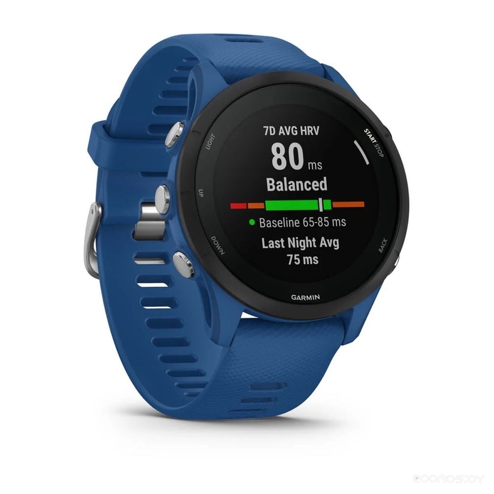 Умные часы Garmin Forerunner 255 (темно-синий/черный) 