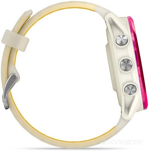 Умные часы Garmin Forerunner 570 42 мм (бежевый/розовый) 