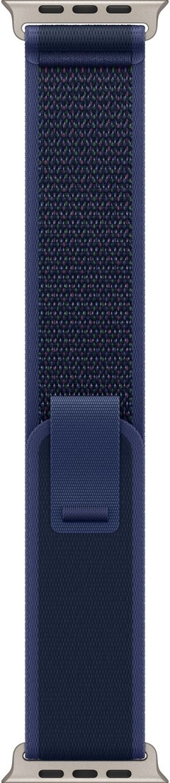 Умные часы Apple Watch Ultra 2 LTE 49 мм (титановый корпус титановый/синий нейлоновый ремешок) 