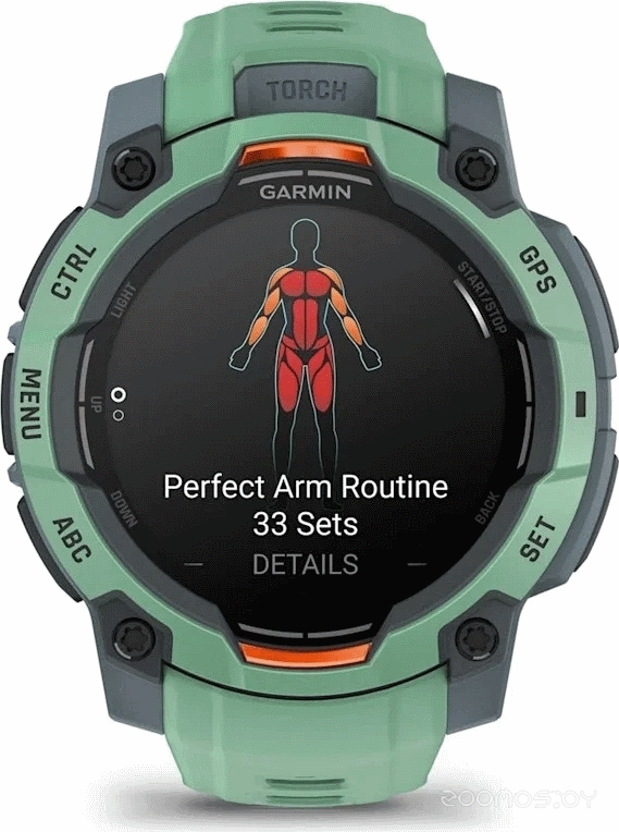 Умные часы Garmin Instinct 3 45 мм (зеленый) 