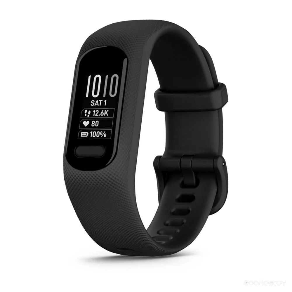 Фитнес-браслет Garmin Vivosmart 5 S/M (черный) 