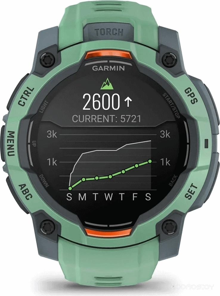 Умные часы Garmin Instinct 3 45 мм (зеленый) 