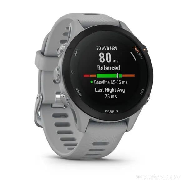 Умные часы Garmin Forerunner 255S 41 мм (светло-серый/черный) 