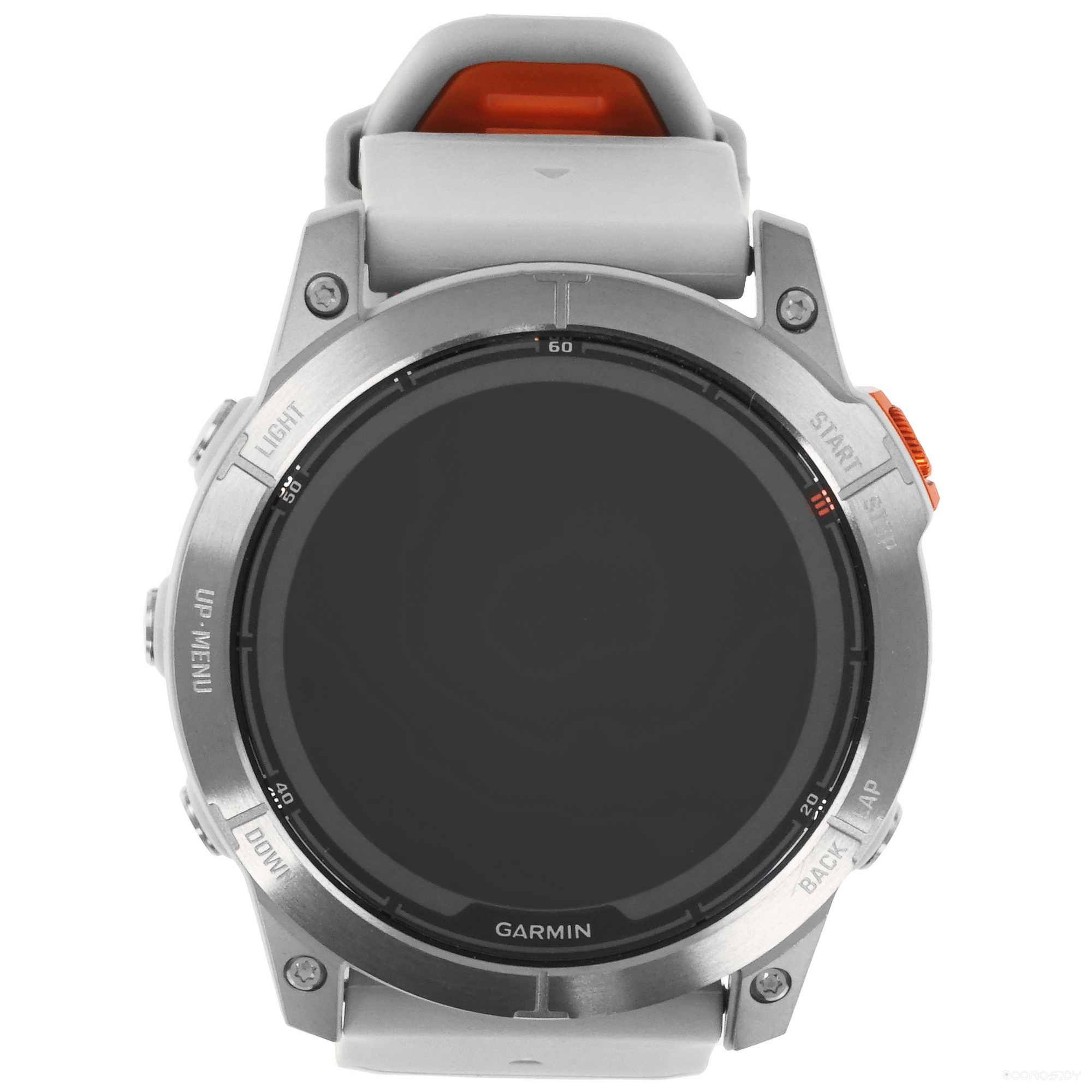 Умные часы Garmin Fenix 7X Pro Sapphire Solar (титан/оранжевый) 