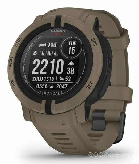 Умные часы Garmin Instinct 2 Solar Tactical Edition (коричневый) 