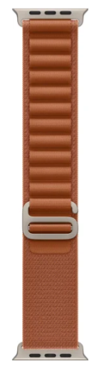 Умные часы Apple Watch Ultra 3 LTE 49 мм (титановый корпус природный/терракота текстильный ремешок) 