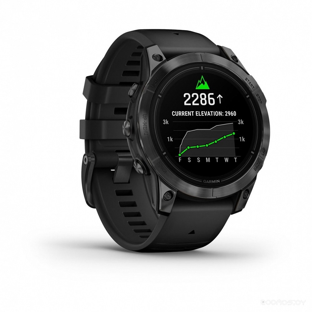 Умные часы Garmin Epix Pro Gen 2 Standard 47 мм (сланцево-серый/черный) 
