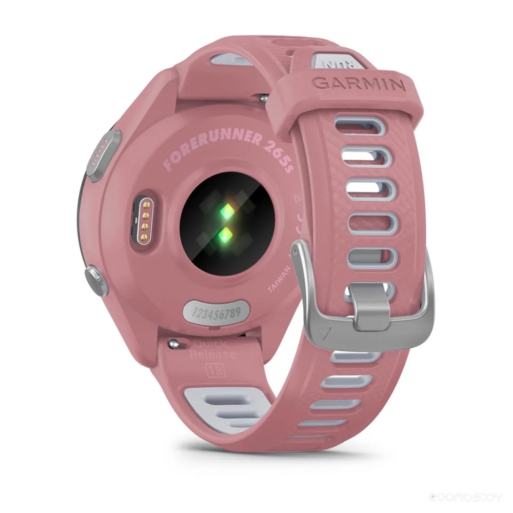 Умные часы Garmin Forerunner 265S (светло-розовый/пудрово-серый) 