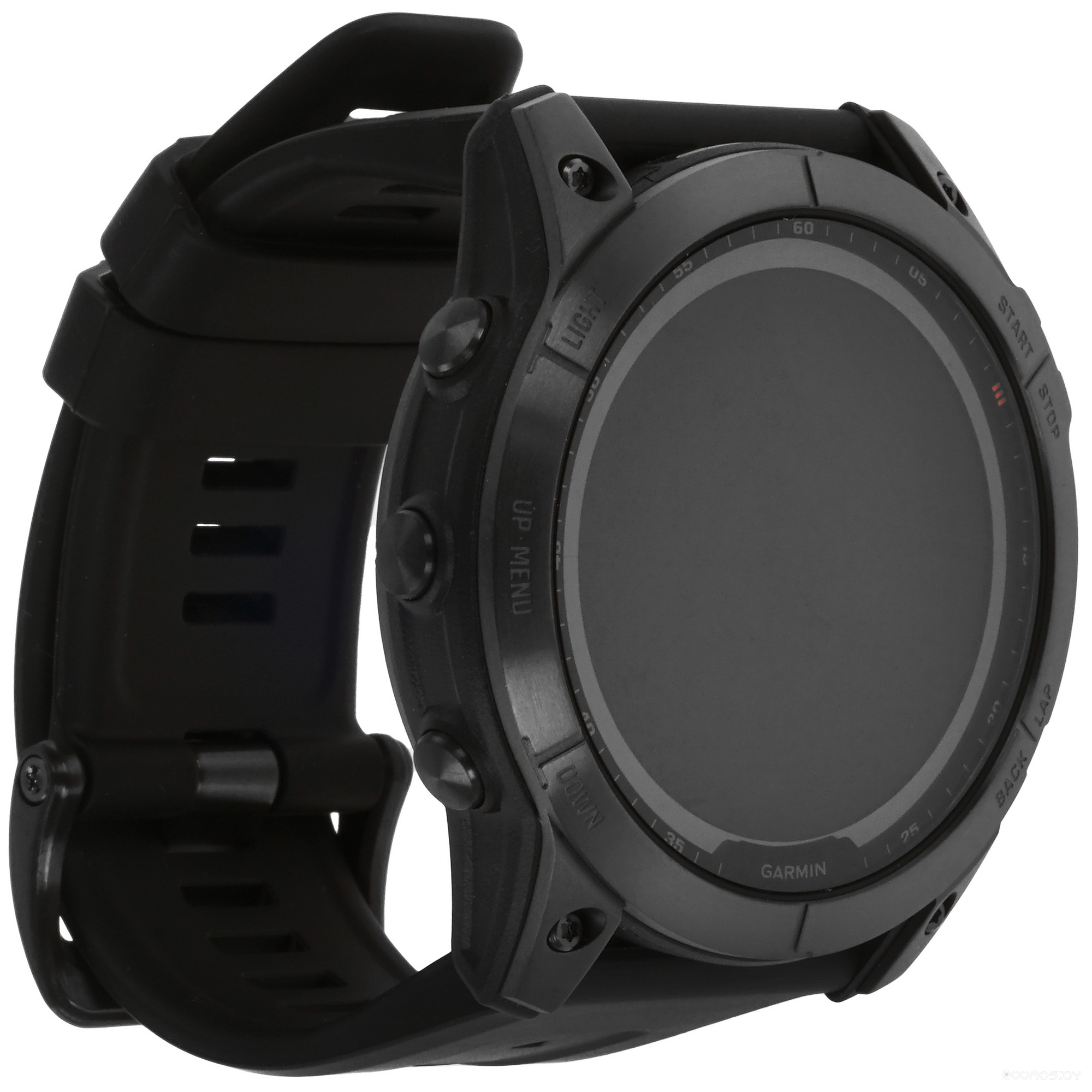 Умные часы Garmin Fenix 7X Sapphire Solar (черный титан/черный) 