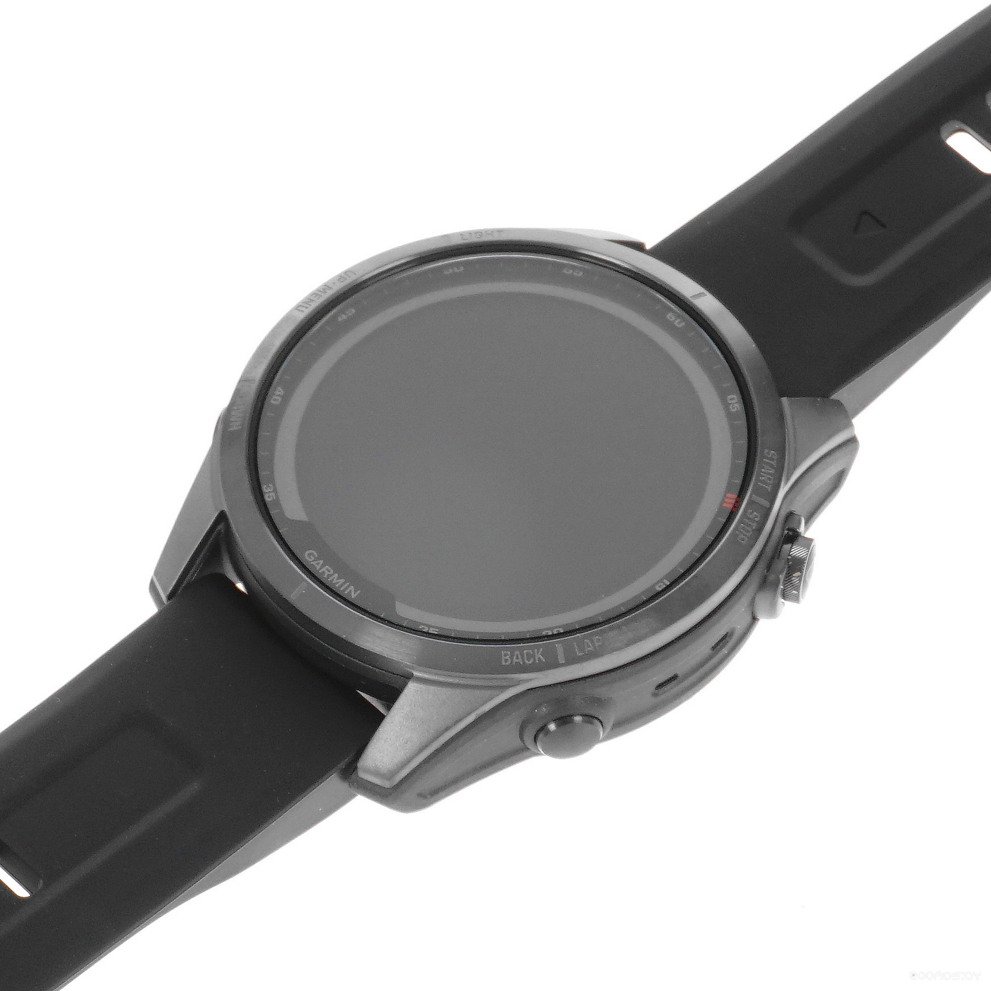 Умные часы Garmin Fenix 7S Sapphire Solar 42 мм (серый карбон/черный) 