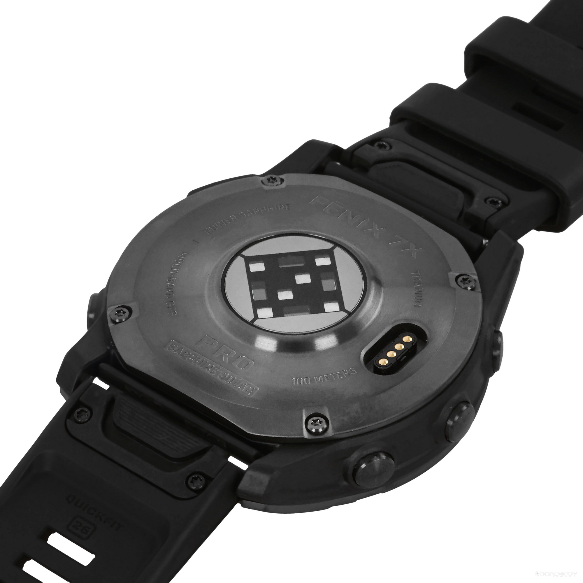 Умные часы Garmin Fenix 7X Pro Sapphire Solar (карбоново-серый титан/черный, с титановым и силиконовым ремешками) 