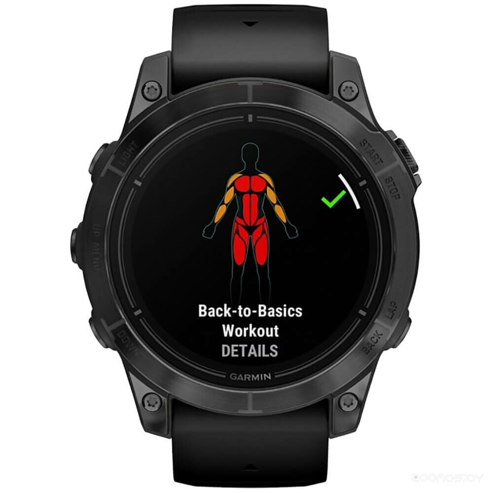 Умные часы Garmin Epix Pro Gen 2 Standard 47 мм (сланцево-серый/черный) 