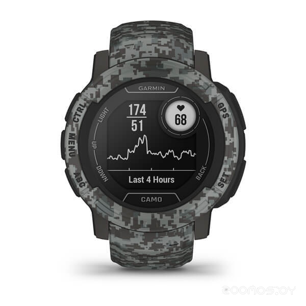Умные часы Garmin Instinct 2 Camo Edition (темно-серый камуфляж) 