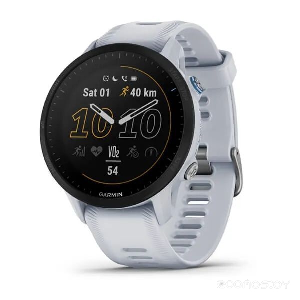 Умные часы Garmin Forerunner 955 (белый камень) 