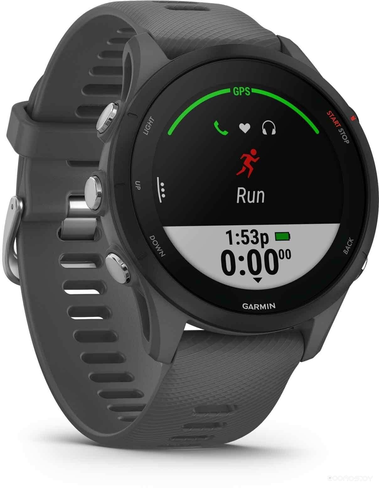 Умные часы Garmin Forerunner 255 46 мм (сланцево-серый/черный) 