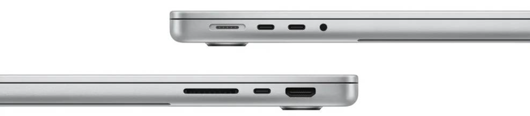 Ноутбук Apple Macbook Pro 14 M4 Silver (16/1024) 2024 MW2X3 