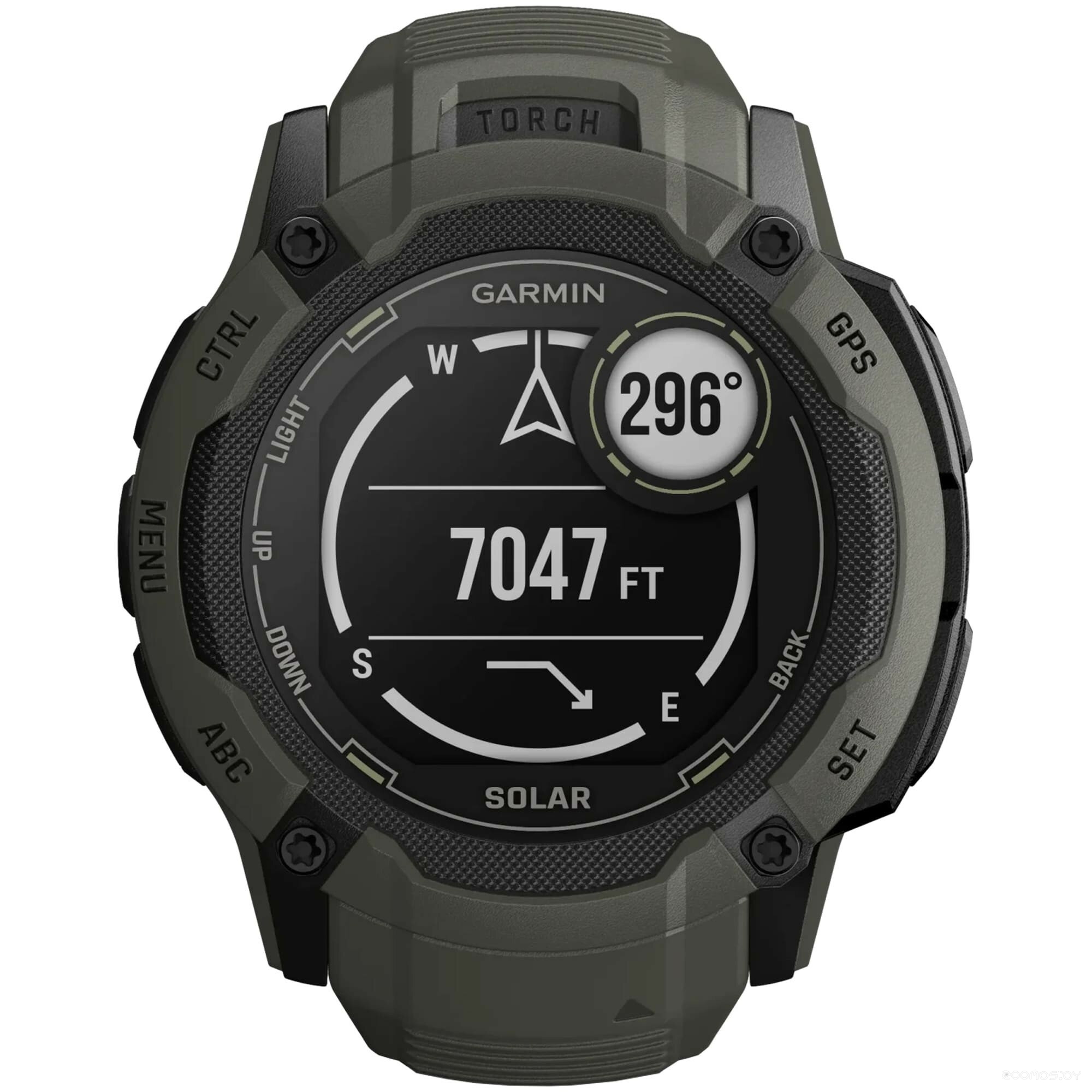 Умные часы Garmin Instinct 2x Solar (мох) 