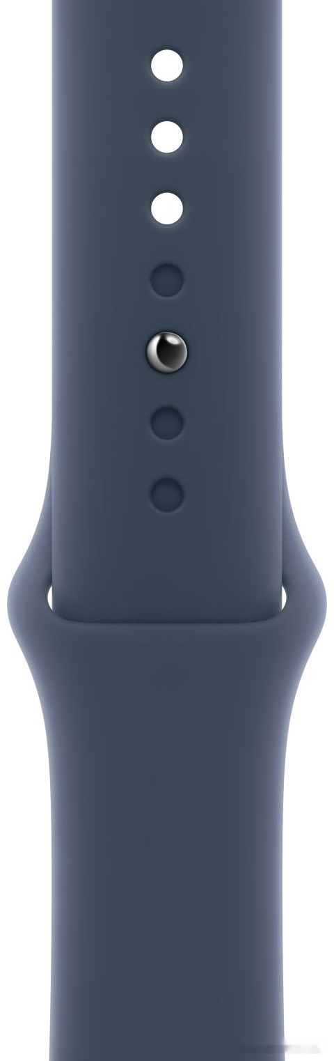 Watch Series 9 45 мм (алюминиевый корпус серебристый/грозовой синий спортивный силиконовый ремешок) 