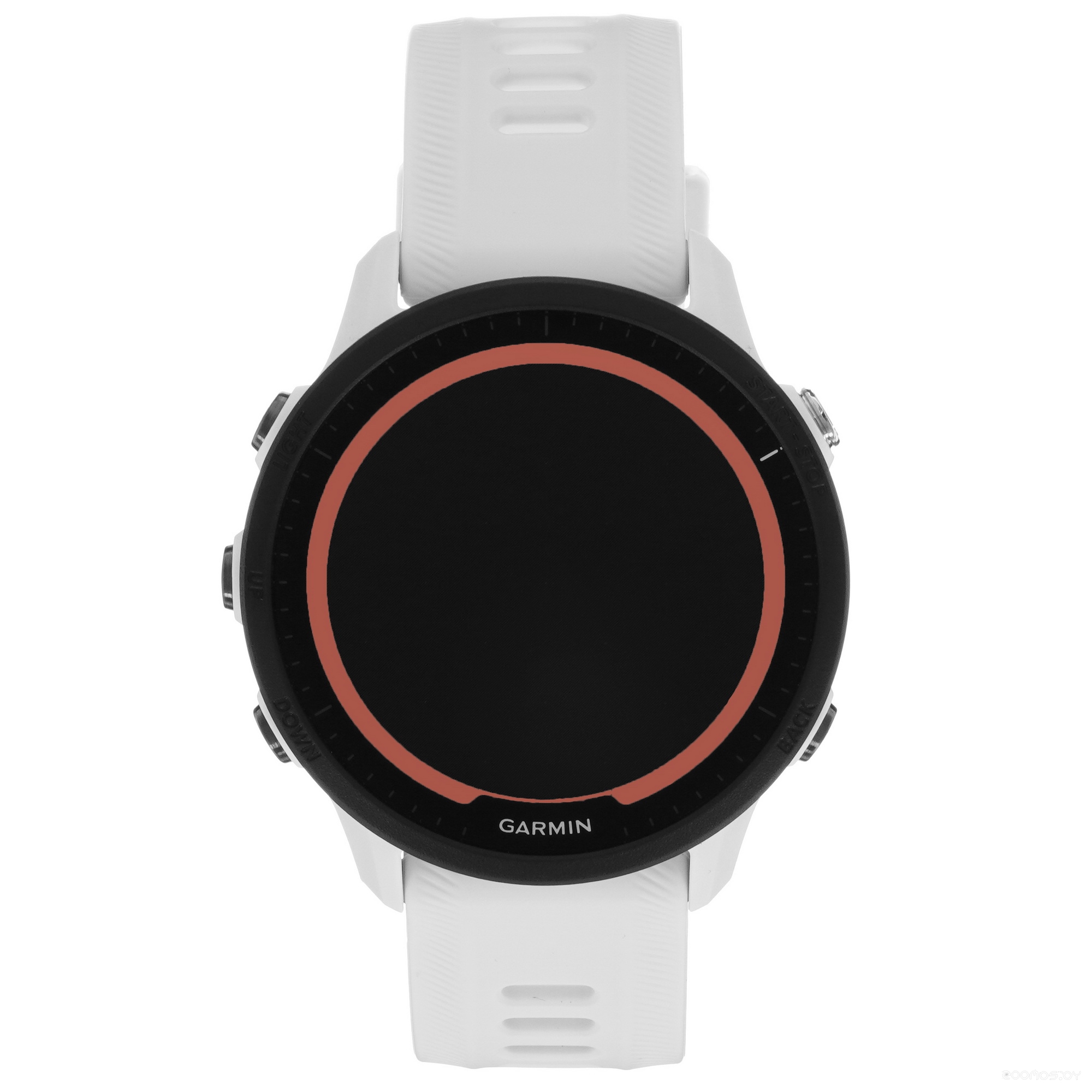 Умные часы Garmin Forerunner 955 Solar (белый камень) 