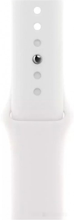 Watch Series 8 45 мм (алюминиевый корпус серебристый/белый спортивный силиконовый ремешок) 