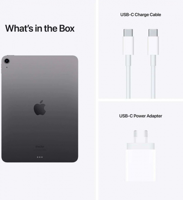 Планшет Apple iPad Air 2022 64GB (серый космос) 