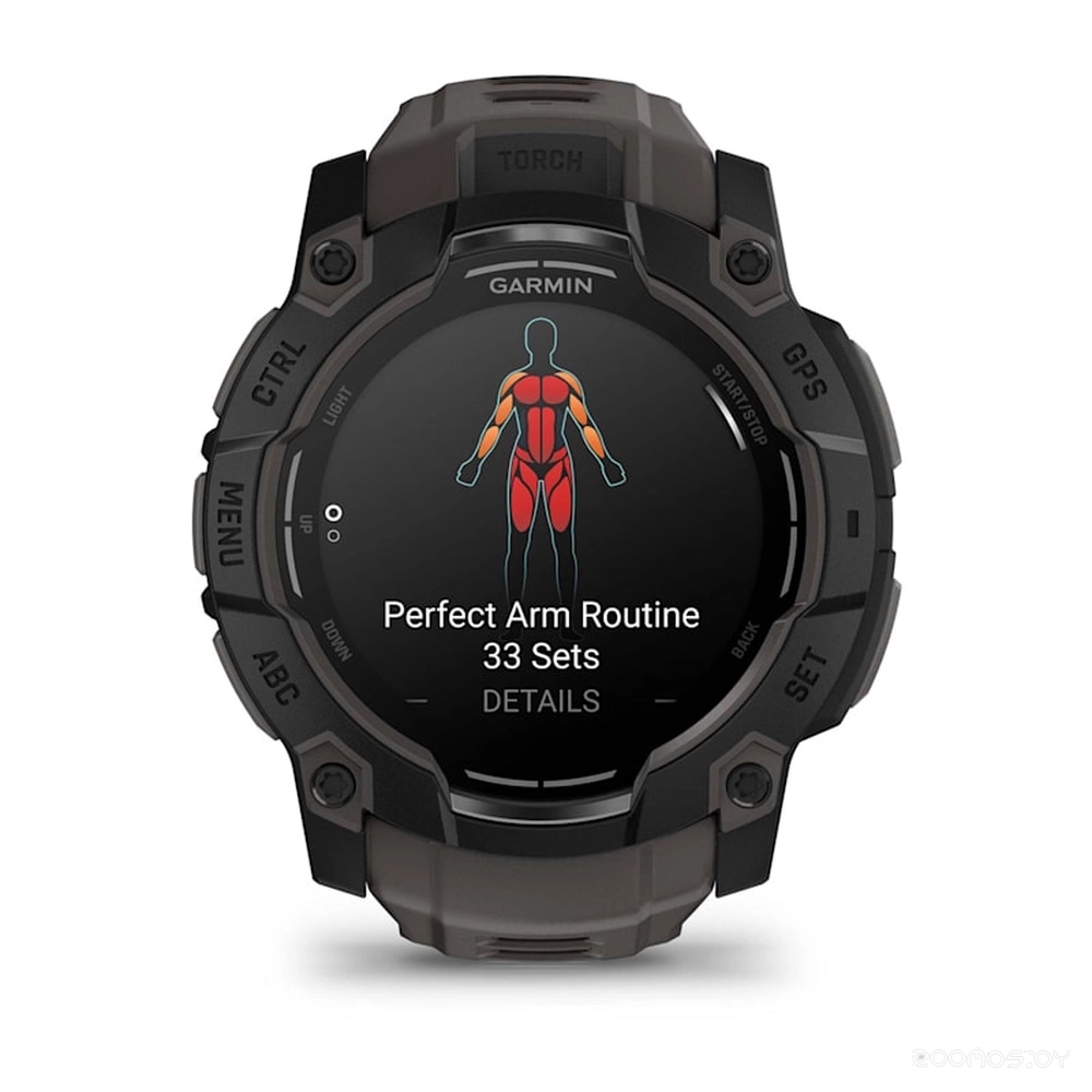 Умные часы Garmin Instinct 3 50 мм (черный) 
