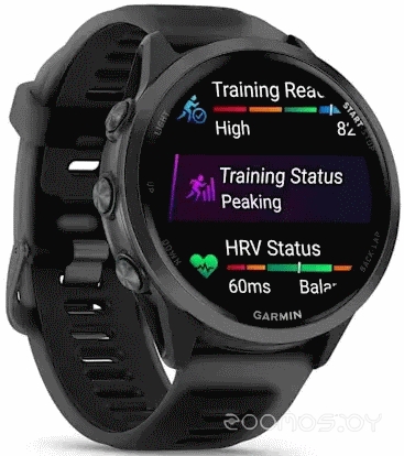 Умные часы Garmin Forerunner 570 47 мм (темно-серый) 