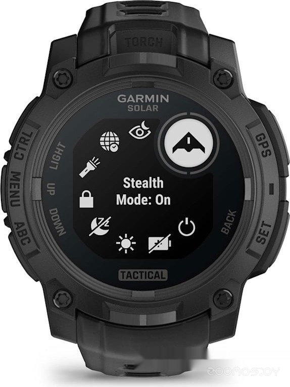 Умные часы Garmin Instinct 3 Solar Tactical Edition 45 мм (черный) 