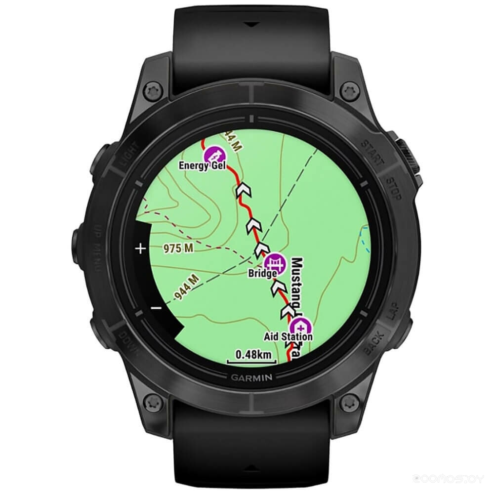 Умные часы Garmin Epix Pro Gen 2 Standard 47 мм (сланцево-серый/черный) 