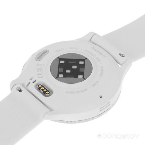 Умные часы Garmin Venu 3 (белый, с силиконовым ремешком) 