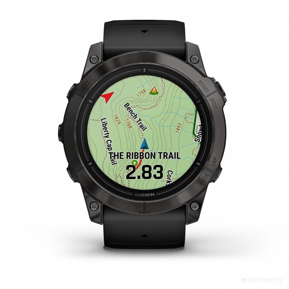 Умные часы Garmin Epix Pro Gen 2 Standard 51 мм (сланцево-серый/черный) 
