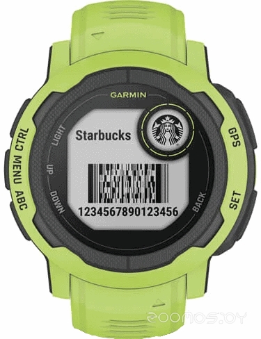 Умные часы Garmin Instinct 2 (электрик лайм) 