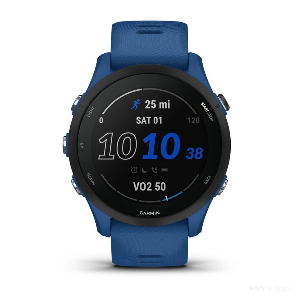 Умные часы Garmin Forerunner 255 (темно-синий/черный) 
