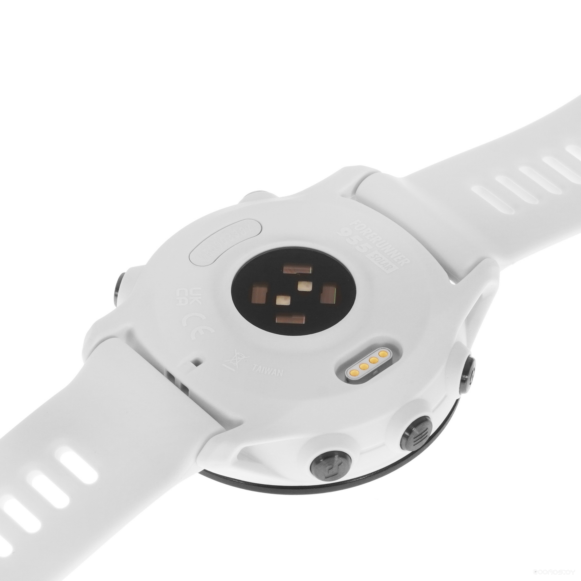 Умные часы Garmin Forerunner 955 Solar (белый камень) 