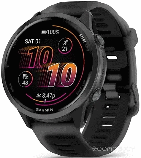 Умные часы Garmin Forerunner 570 47 мм (темно-серый) 