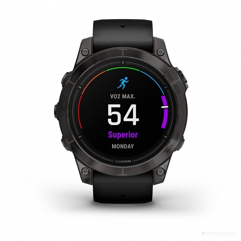 Умные часы Garmin Epix Pro Gen 2 Standard 47 мм (сланцево-серый/черный) 