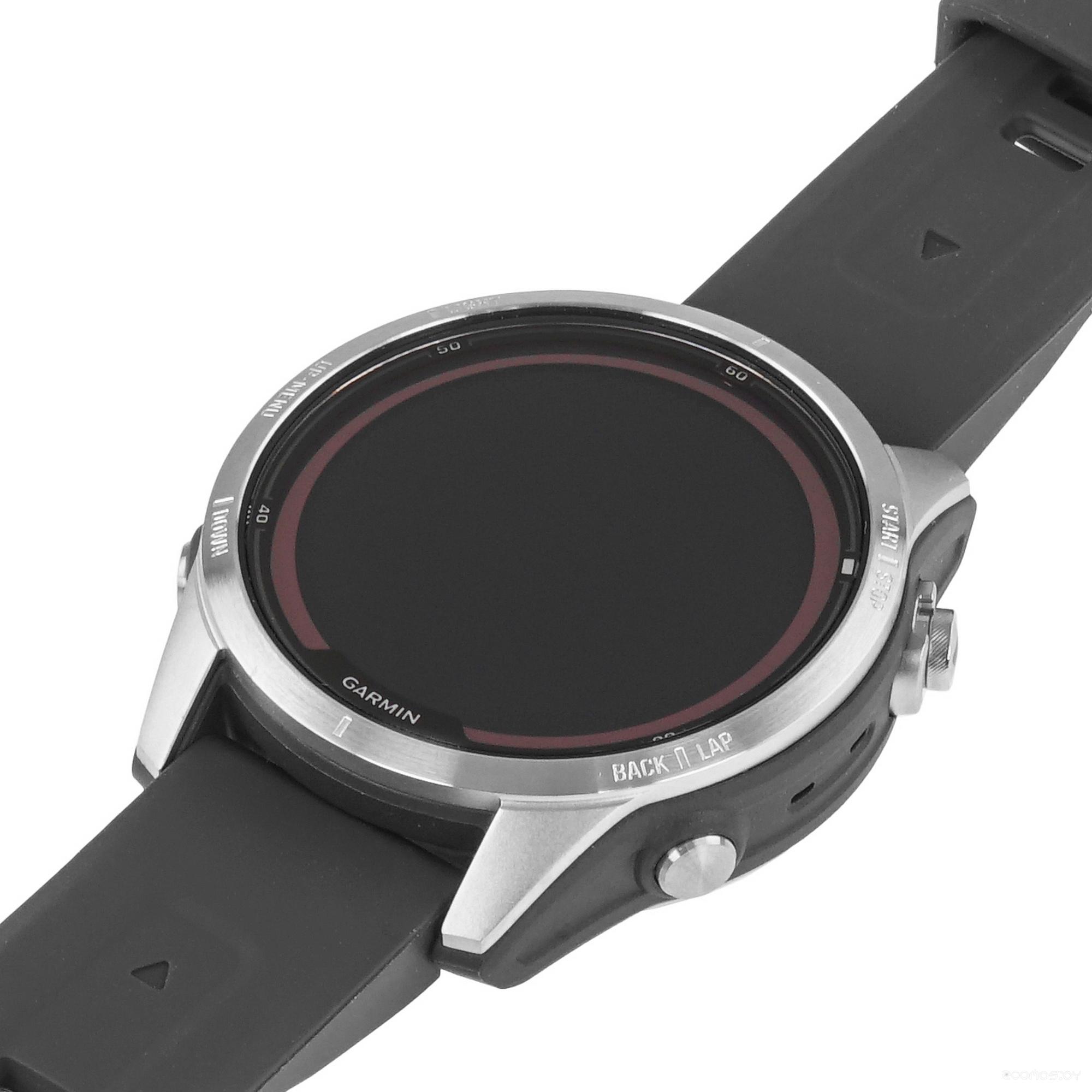 Умные часы Garmin Fenix 7S Pro Solar (серебро/графит) 