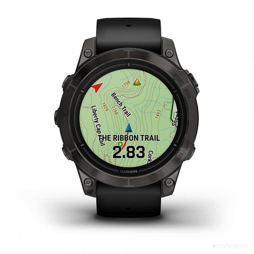 Умные часы Garmin Epix Pro Gen 2 Standard 47 мм (сланцево-серый/черный) 