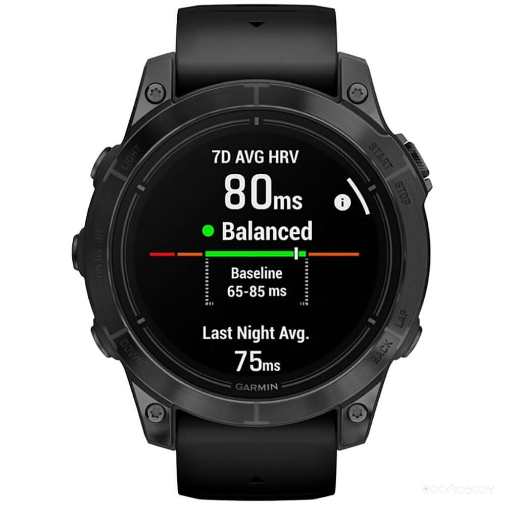 Умные часы Garmin Epix Pro Gen 2 Standard 47 мм (сланцево-серый/черный) 