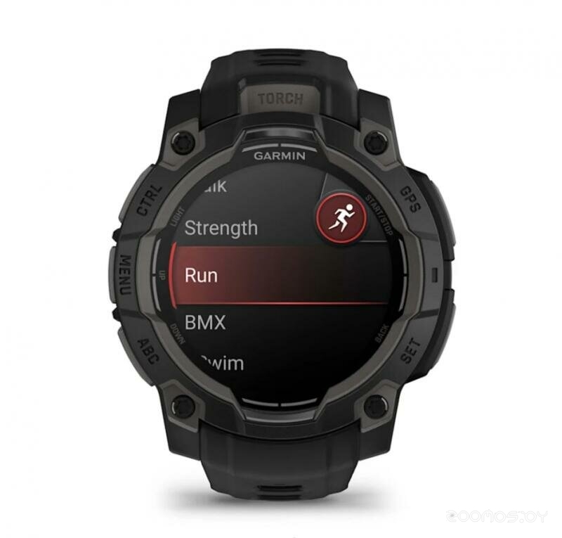 Умные часы Garmin Instinct 3 45 мм (черный) 
