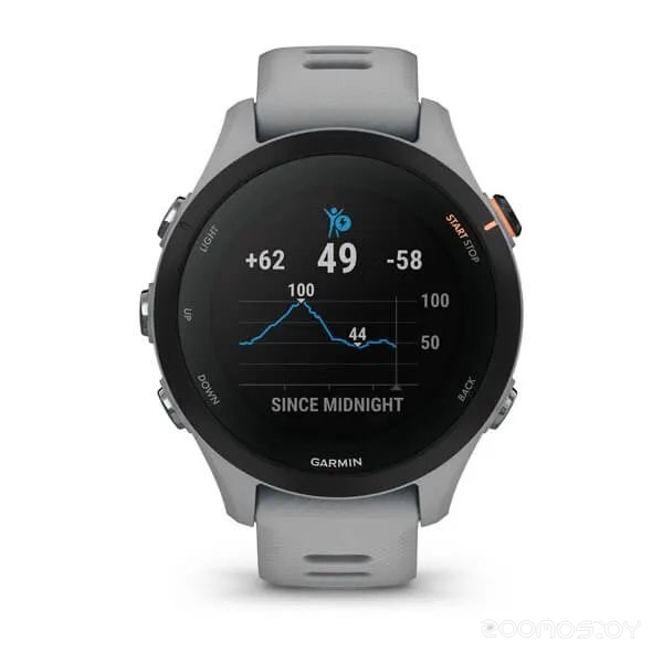 Умные часы Garmin Forerunner 255S 41 мм (светло-серый/черный) 