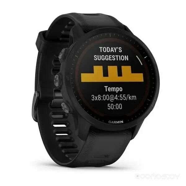 Умные часы Garmin Forerunner 955 Solar (черный) 