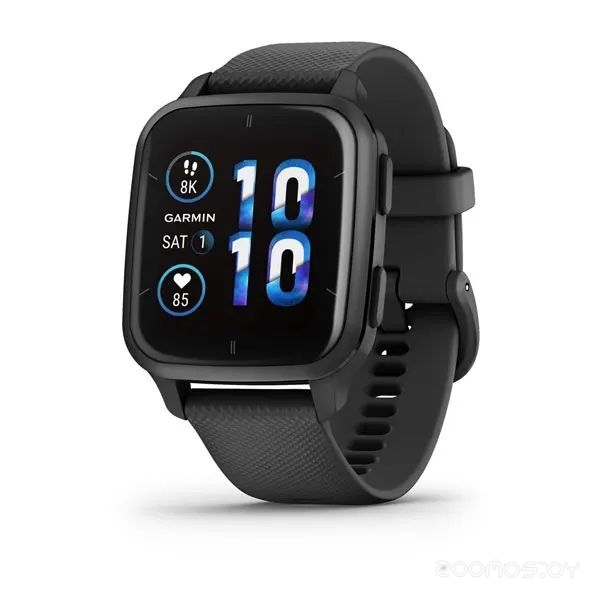 Умные часы Garmin Venu Sq 2 Music Edition (черный) 