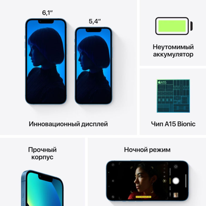 Apple iPhone 13 256Gb Blue 