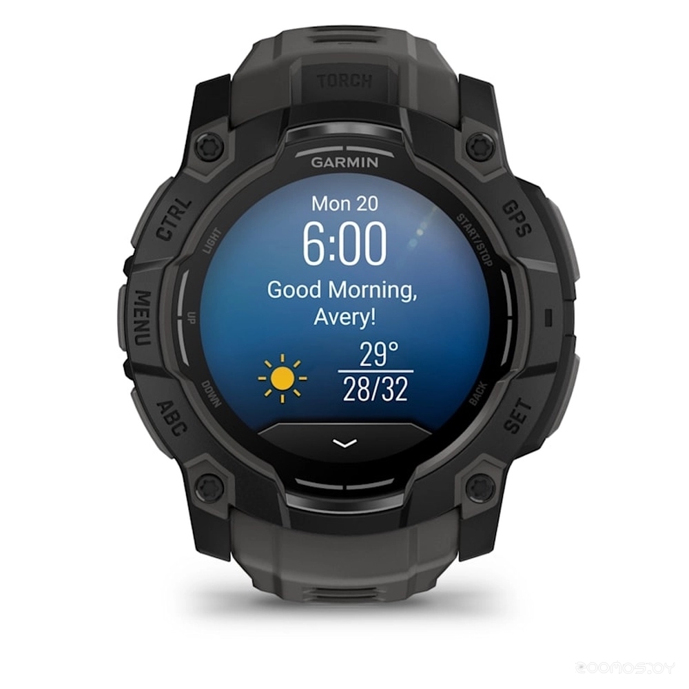 Умные часы Garmin Instinct 3 50 мм (черный) 
