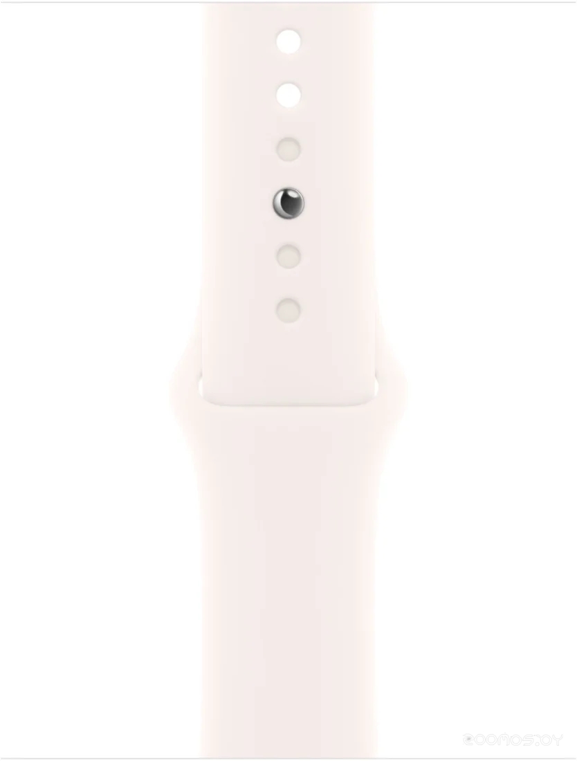 Умные часы Apple Watch Series 11 46 мм (алюминиевый корпус розовое золото/легкие румяна спортивный силиконовый ремешок) 