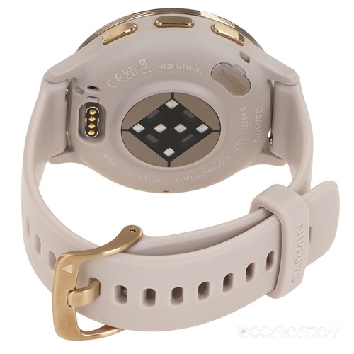 Умные часы Garmin Venu 3S (френч-грей, с силиконовым ремешком) 