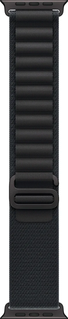 Умные часы Apple Watch Ultra 3 LTE 49 мм (титановый корпус черный/черный текстильный ремешок) 