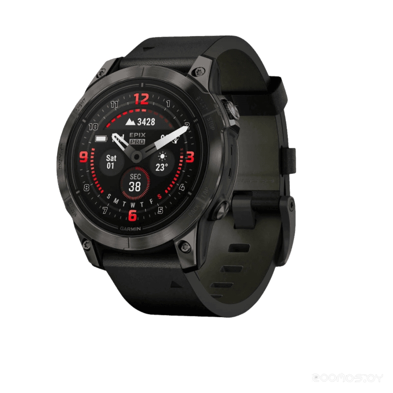 Умные часы Garmin Epix Pro Gen 2 Sapphire 47 мм (карбоново-серый титан/черный) 